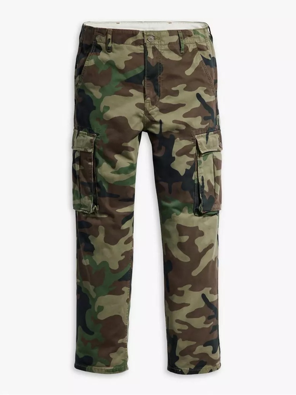 Levi's Men's Ace Camo Cargo Pants - Green/Brown/Black